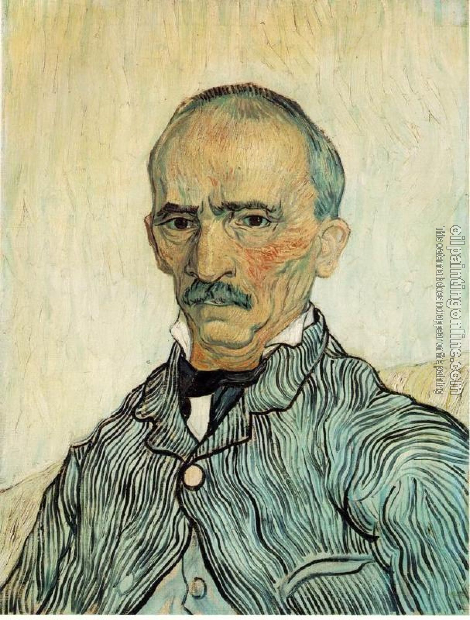 Gogh, Vincent van - Portrait of Trabuc, an Attendant at Saint-Paul Hospital